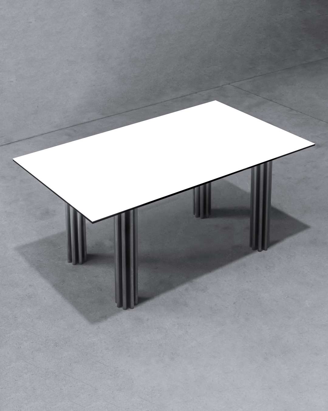 Temper table, made in italy, handmade objects