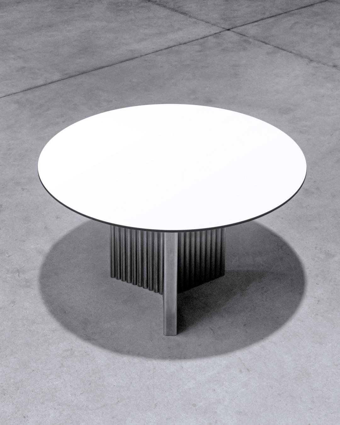 Temper table, made in italy, handmade objects